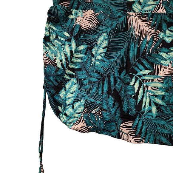 Cacique Swim Women's Desert Palms Drawstring Swim Skirted Bottom - Picture 8 of 16